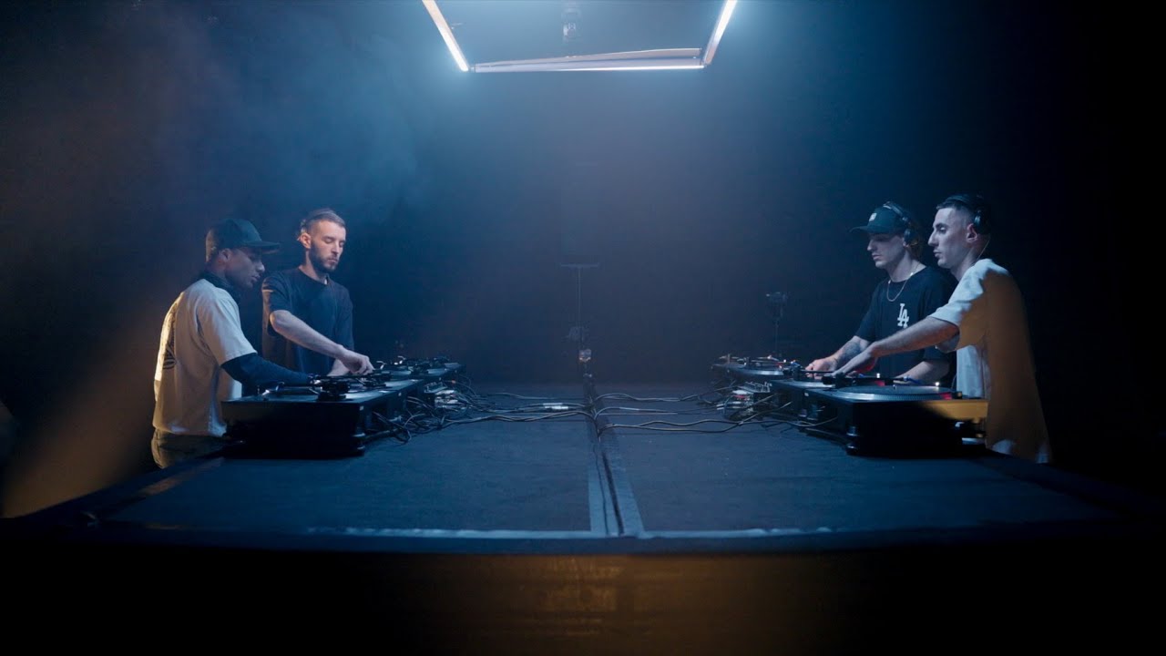 Confliction: Industry 43 x Abstract Tribal [Set of 8 vinyl turntables]