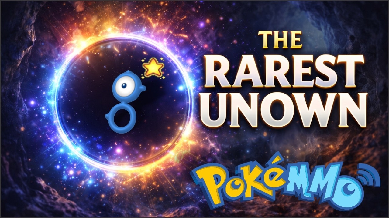 The Rarest UNOWN | PokeMMO | AkaFrOzeN