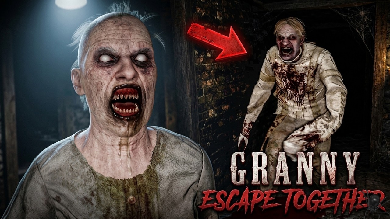 🔴 LIVE: Granny Escape Together EXTREME MODE 😱 | Can I Survive? #Granny #Live