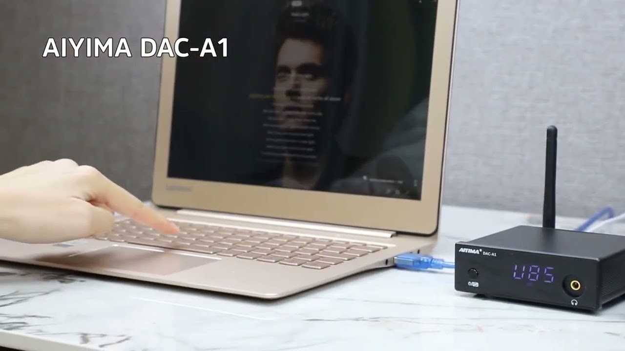 AIYIMA DAC-A1 미니 헤드폰 앰프 ES9018Q2M 블루투스 5.0 디코더 동축 광학 USB DAC 리눅스 리모컨 APTX-HD