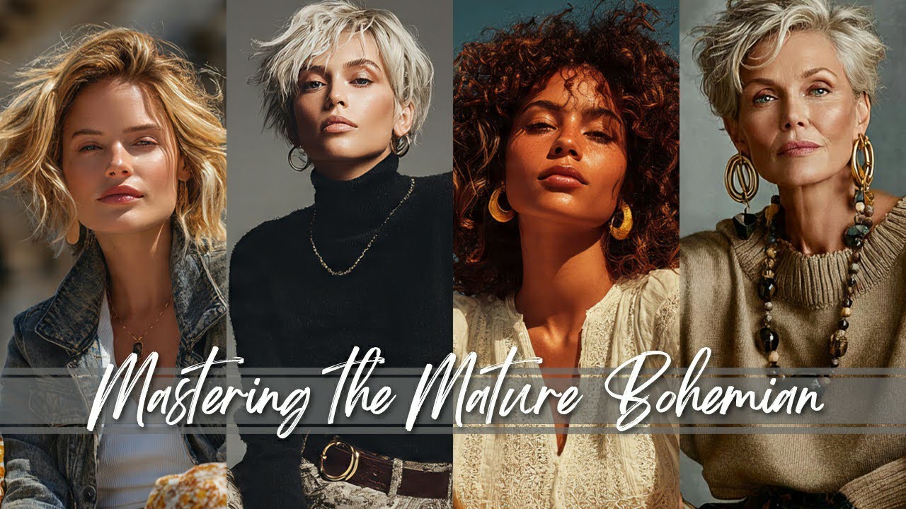 Effortless Chic : How Mature Women Can Master Boho Pants with Elegance