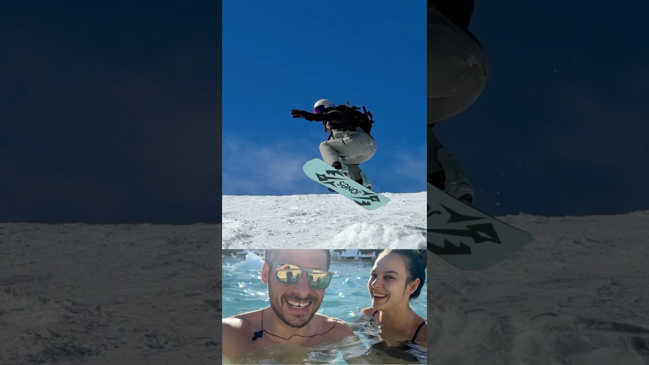 Snowboard , camping and spa🏕️ #bulgaria #snowboarding #spa #vanlife #adventure #shortvideo #funny