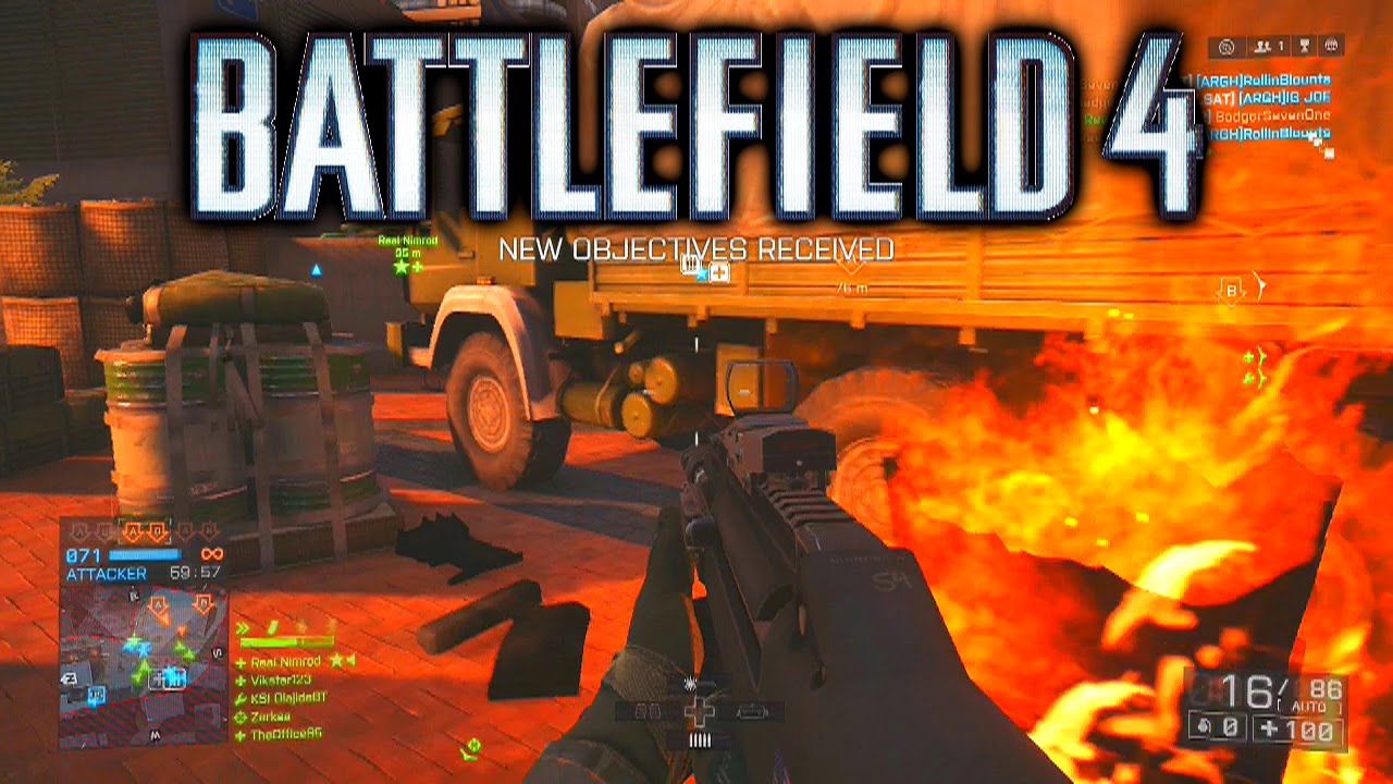 BF4 LIVE #19 with KSI, Zerkaa & Miniminter - Battlefield 4 Rush Gameplay - Dragon&rsquo;s Teeth DLC