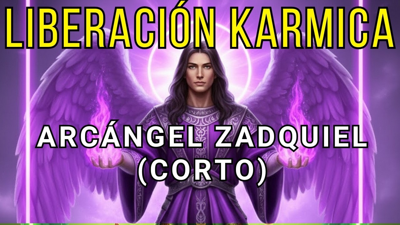 Llama VIOLETA Decreto 7 Minutos Liberación Transmutación Perdón  💜ARCÁNGEL ZADQUIEL DECRETO DIARIO