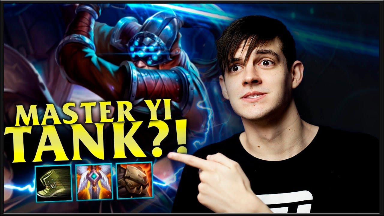 MASTER YI COM ITEM DE TANK? PODE SIM! - Kami