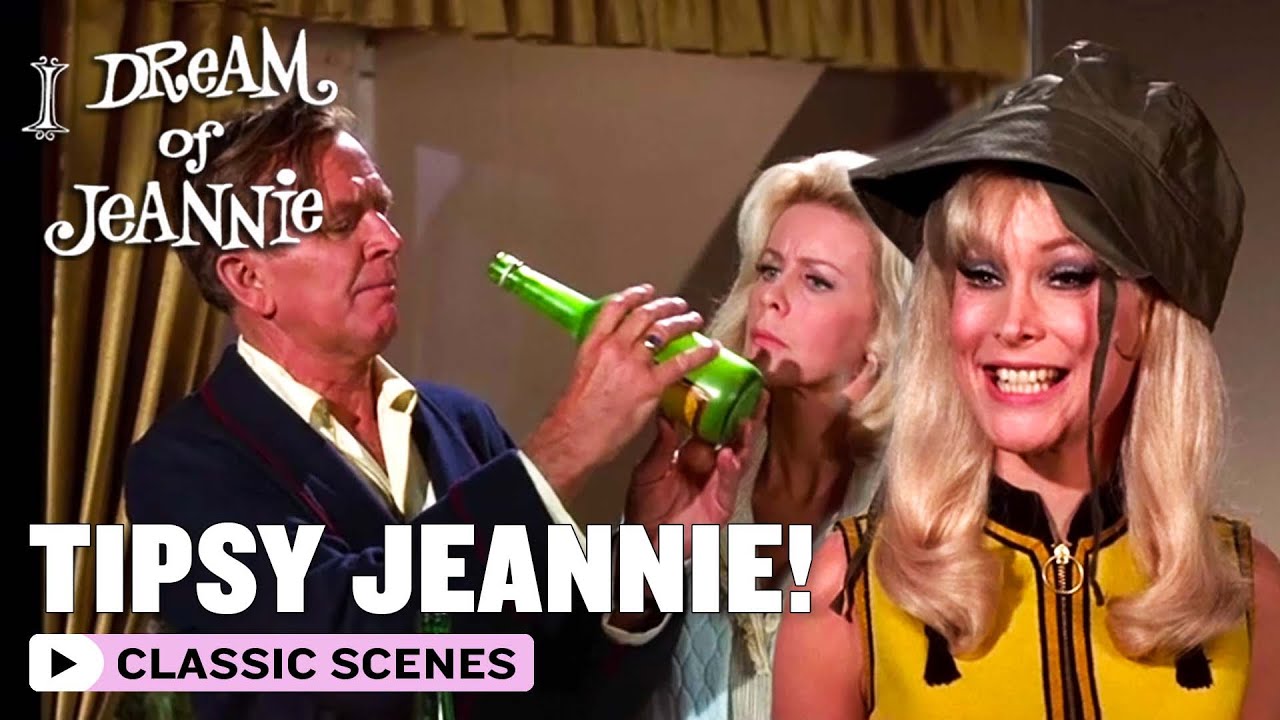Jeannie Gets Tipsy! | I Dream Of Jeannie