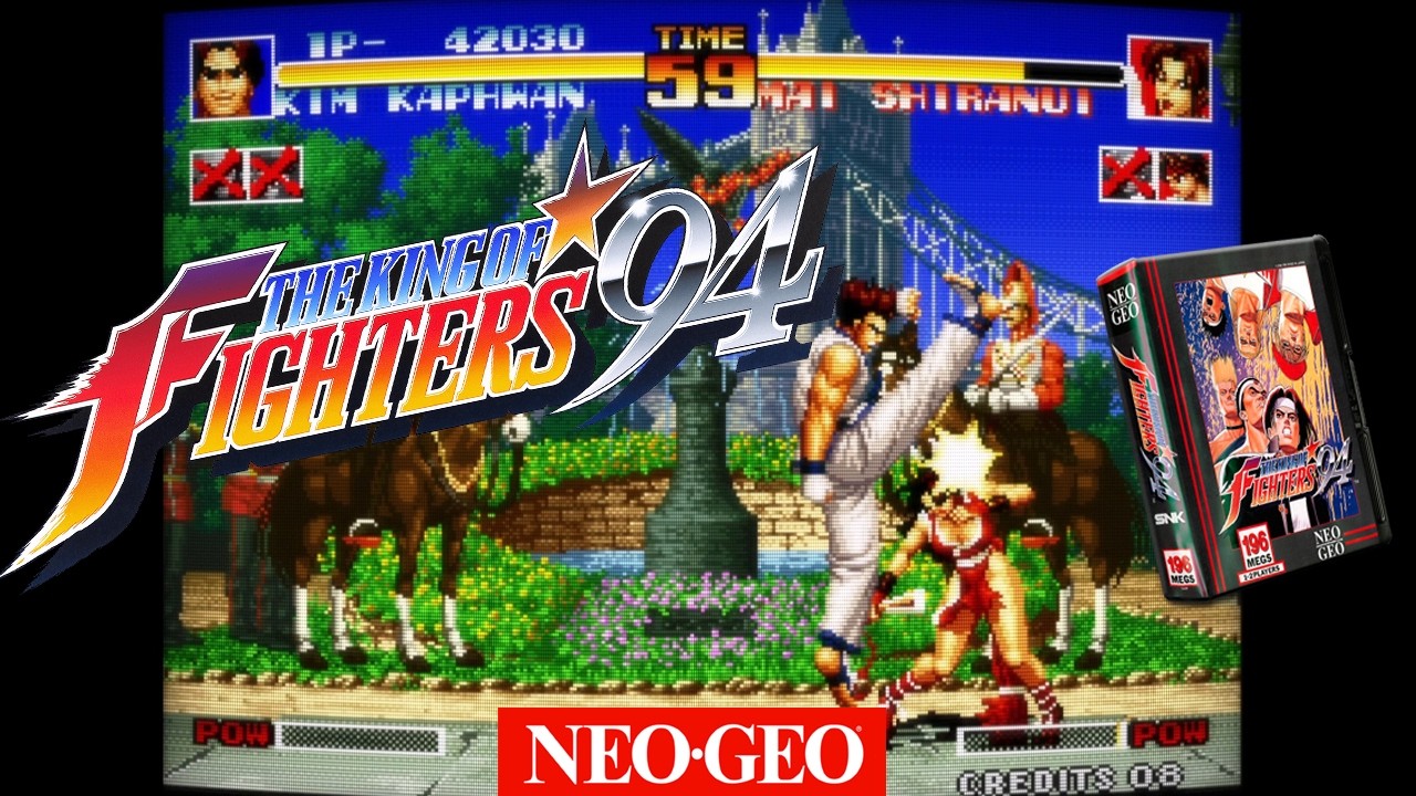 The King of Fighters '94 - Neo-Geo (SNK - 1994) #gamingvideos #retrogaming #jeuxvidéo #kof #fighting