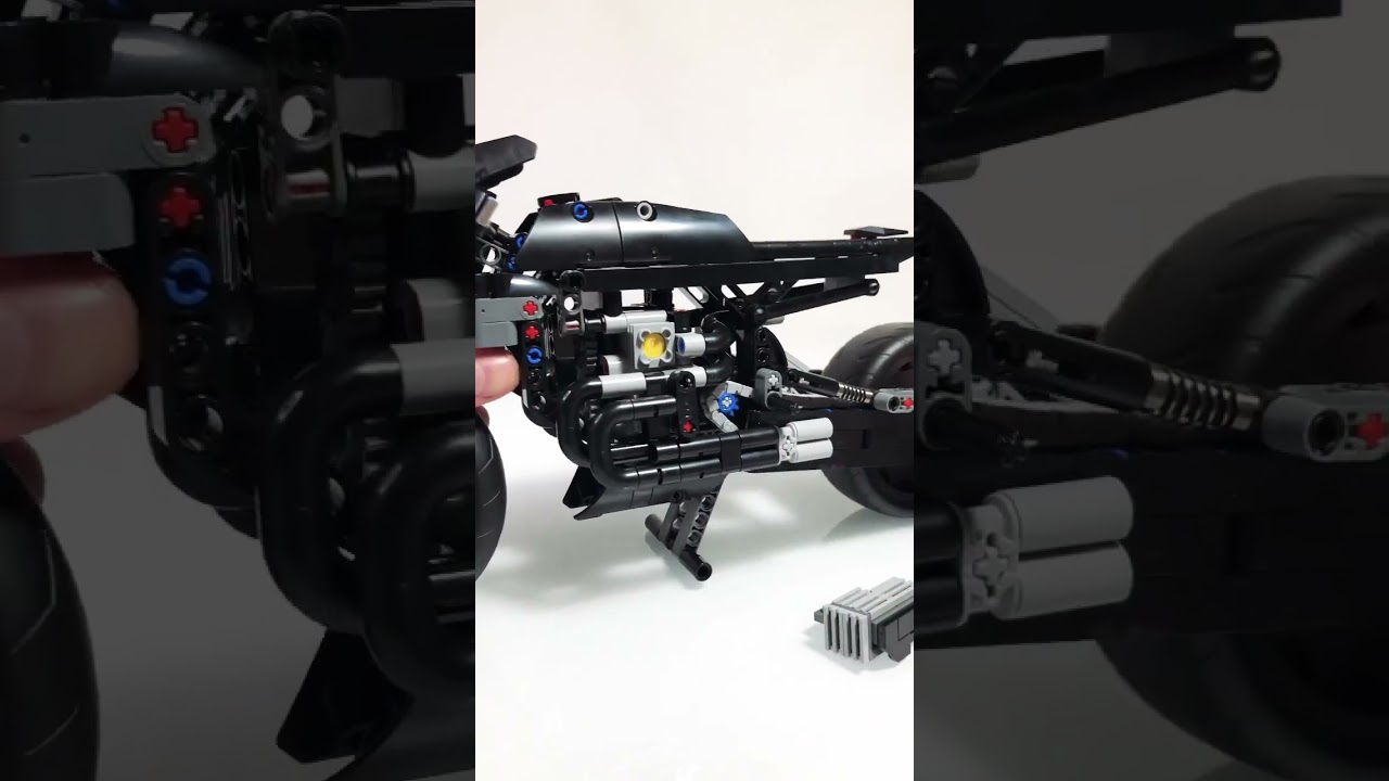 The Batman Batcycle Lego Technic 42155 #legotechnic #batman #lego