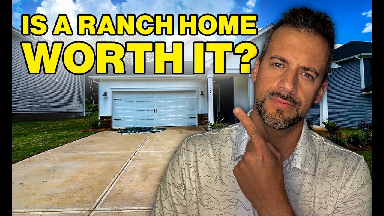 NO Stairs Needed: One-Level Living in North Carolina | Ranch Home Tour near Charlotte NC