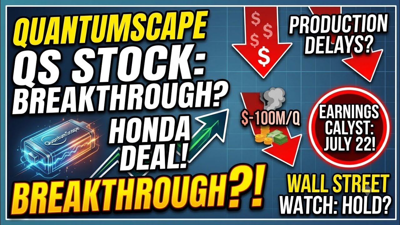 Акции QuantumScape: прорыв с Honda или очередная трата денег? #QS #QuantumScape #АкцииСША #Акции