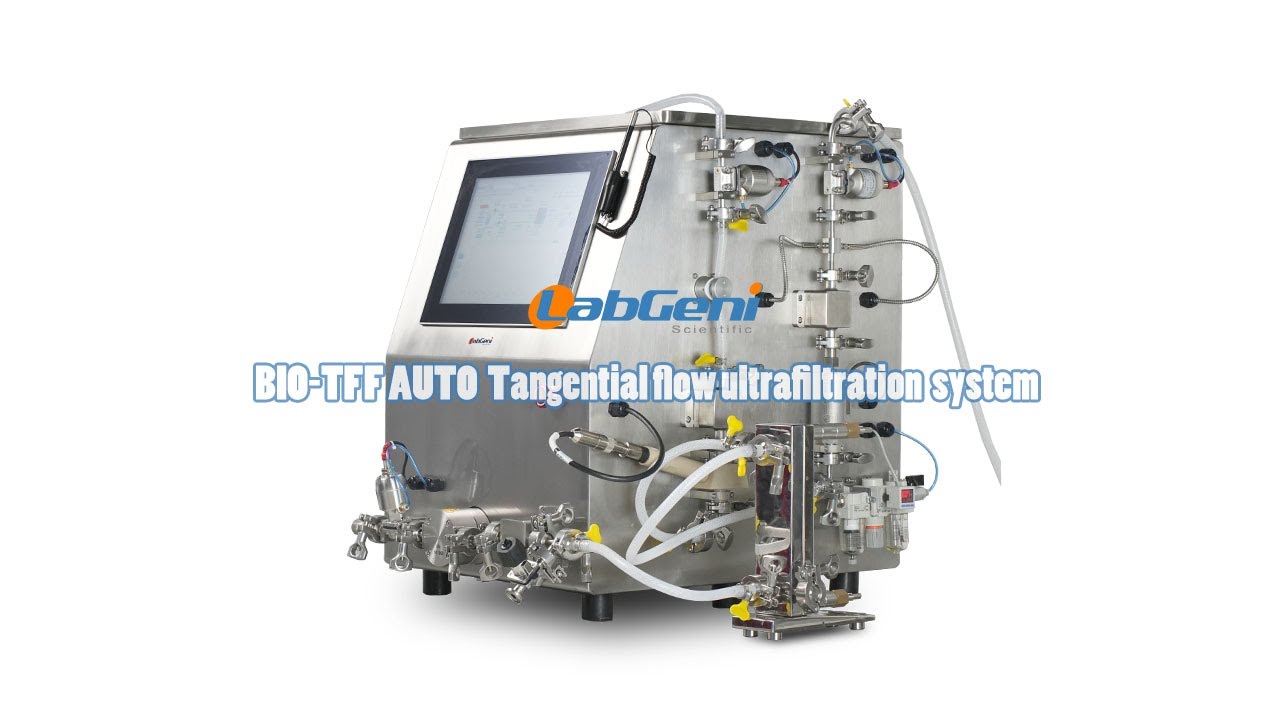 LabGeni&reg; BIO-TFF AUTOMATIC small Tangential flow ultrafiltration filtration system