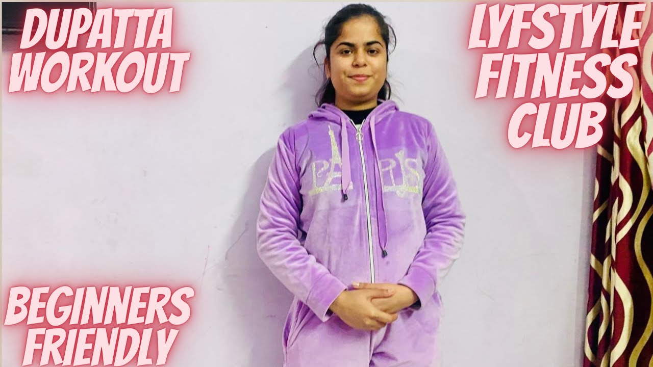 Workout With Dupatta | Easy Home Exercises for Beginners