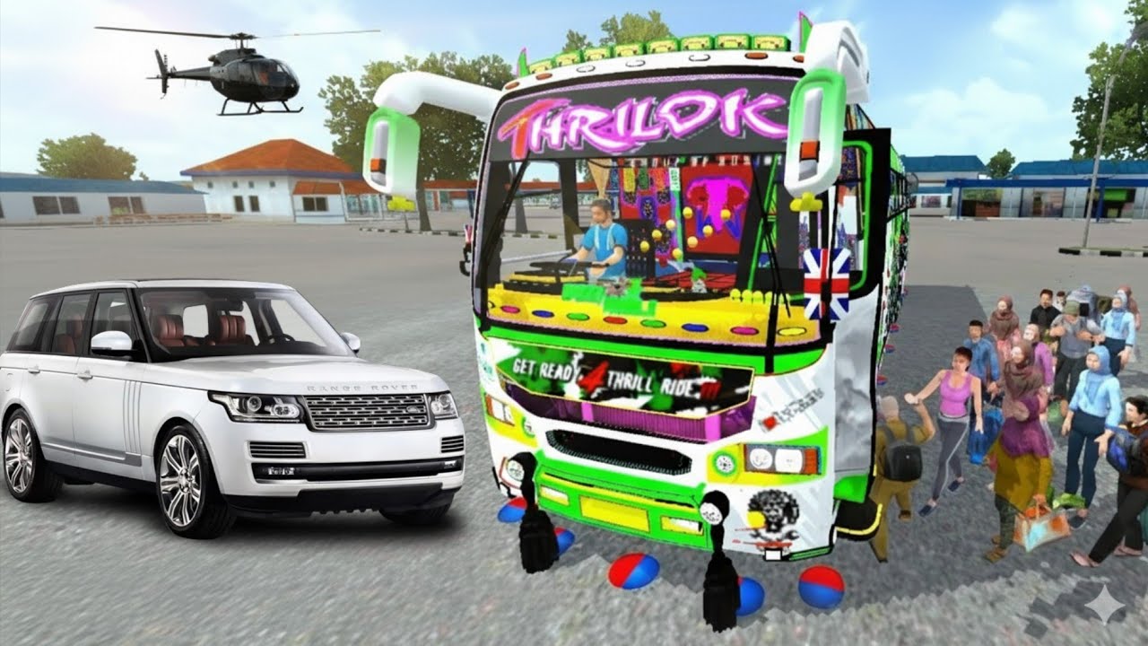 Indonesia Coach bus driving || Euro Bus Simulator 2025 Android gameplay || Part 44