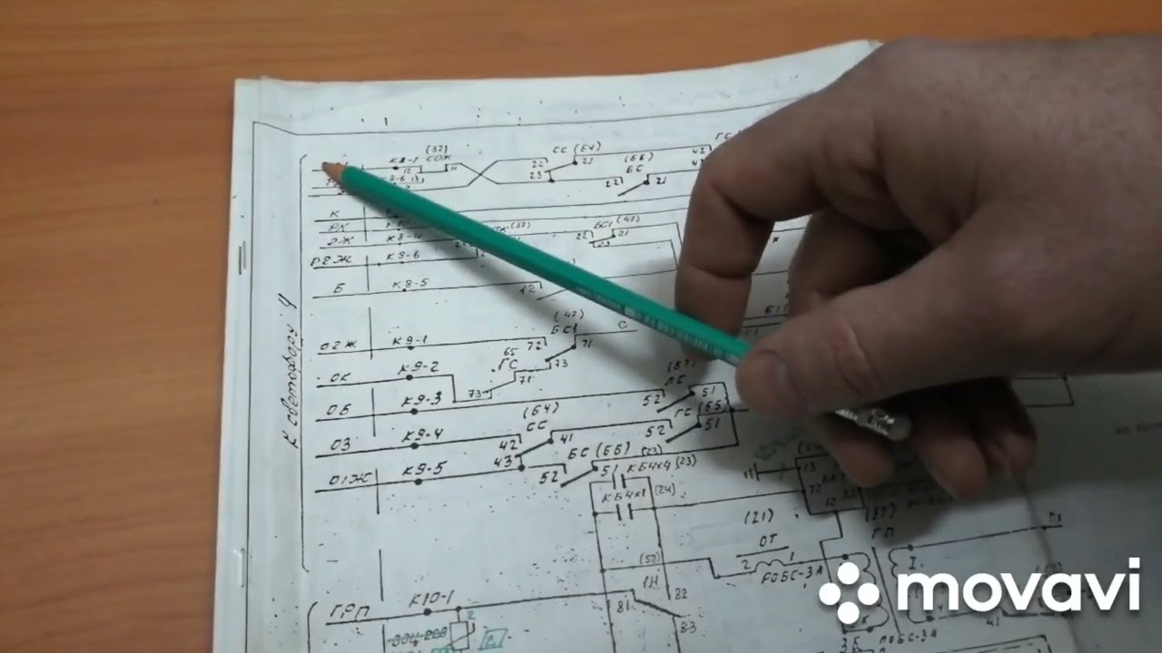 ЭЦ-2 Схема входного светофора