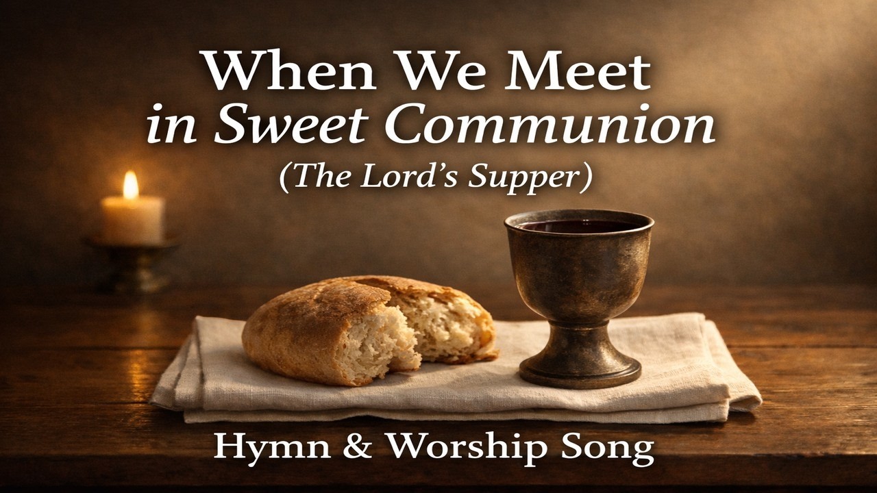 When We Meet in Sweet Communion (The Lord’s Supper) (Classic Hymn)  [Official Lyric Video]