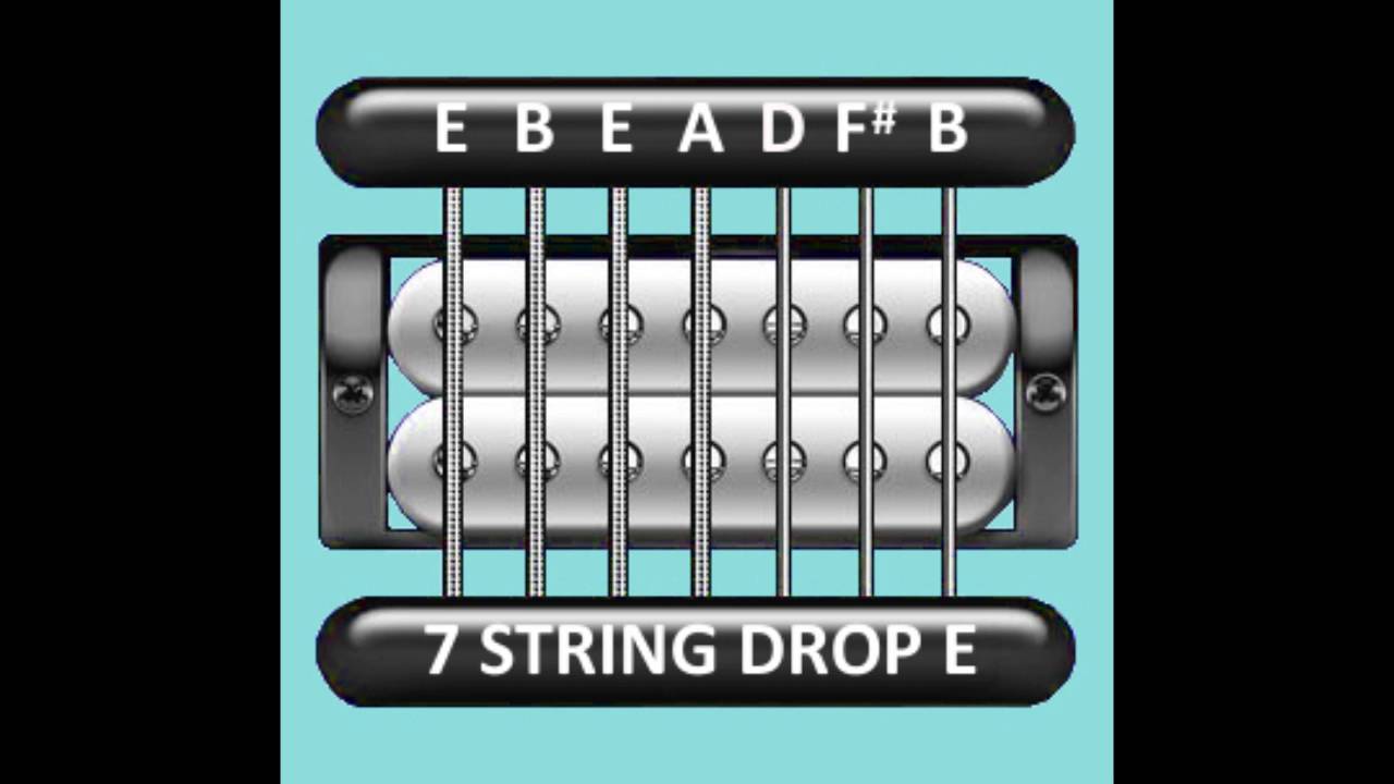 Perfect Guitar Tuner (7 String Drop E = E B E A D F# B)