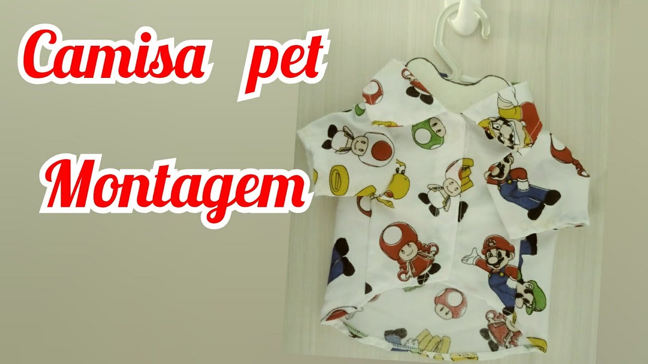 Camisa pet , Montagem