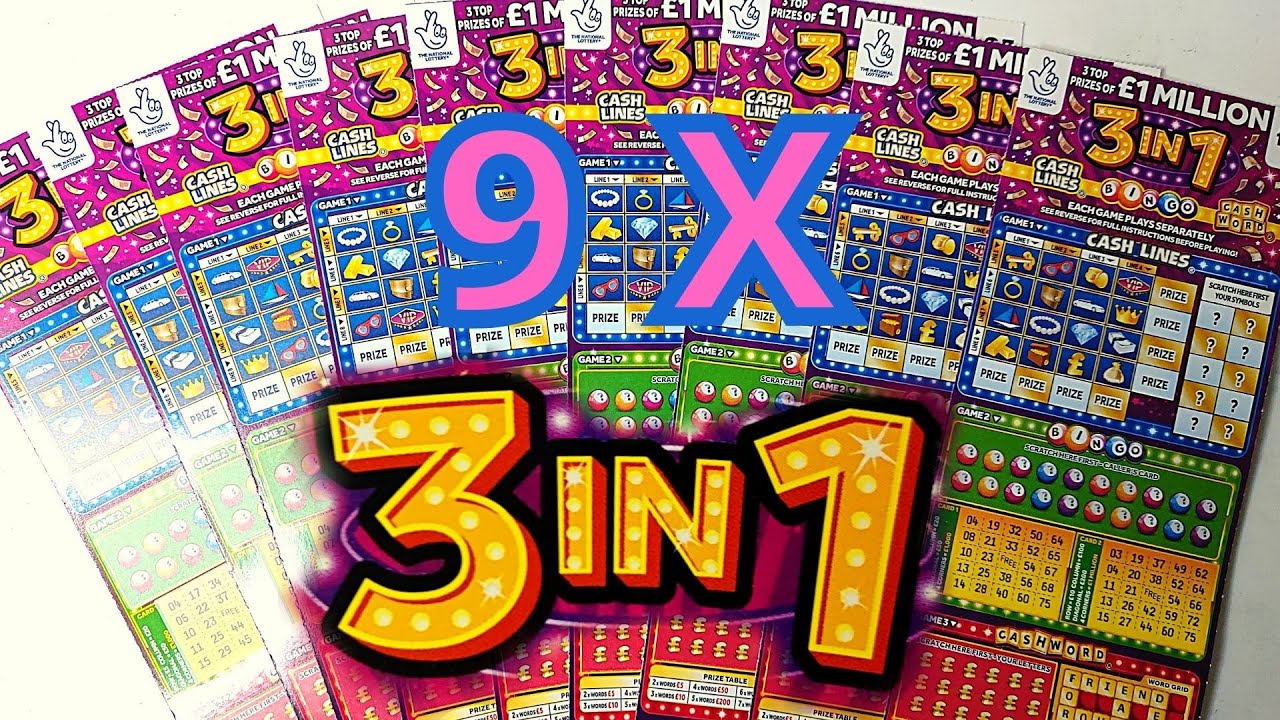 9X 3 in 1 Scratchcards 🤑 💰