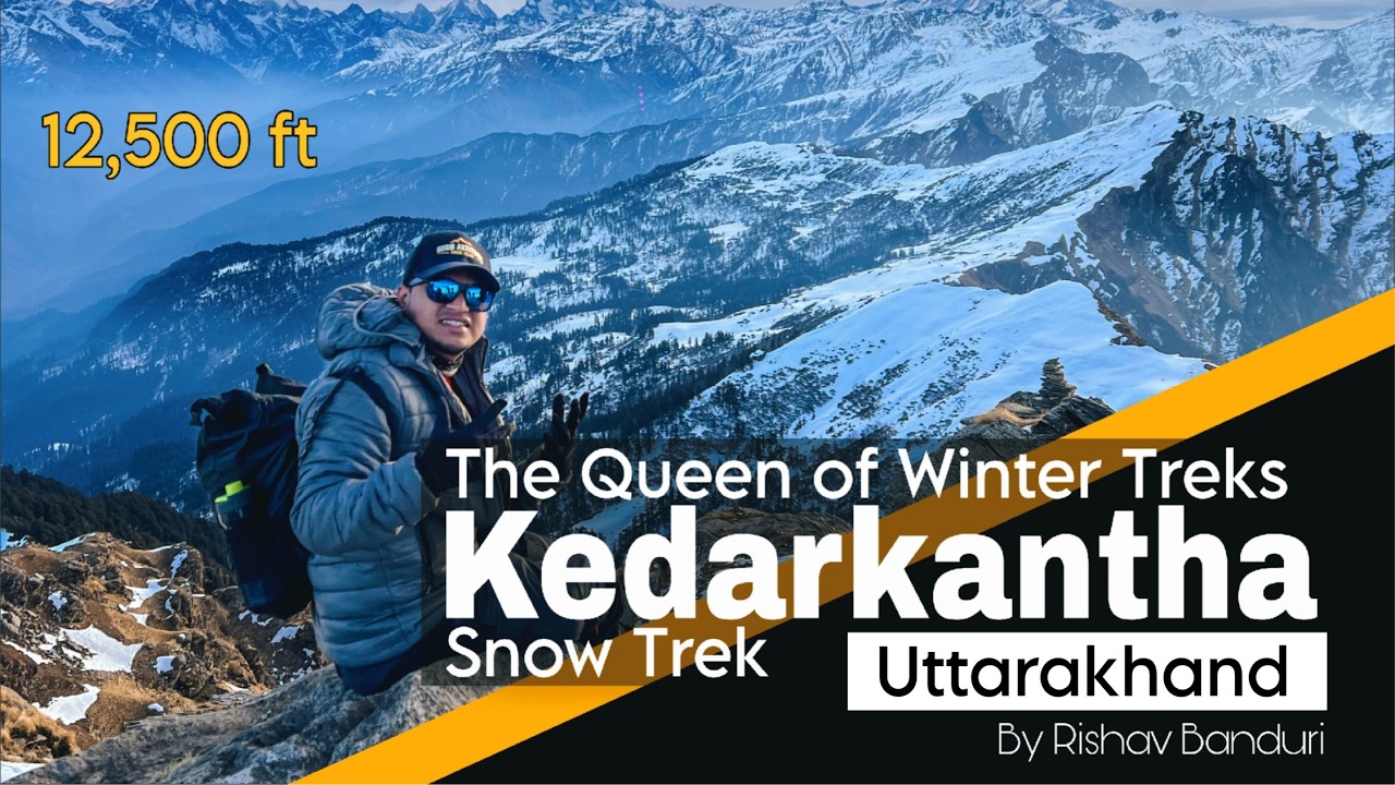 KEDARKANTHA : A Symphony of Snow & Silence | Cinematic Travel Film | Uttarakhand