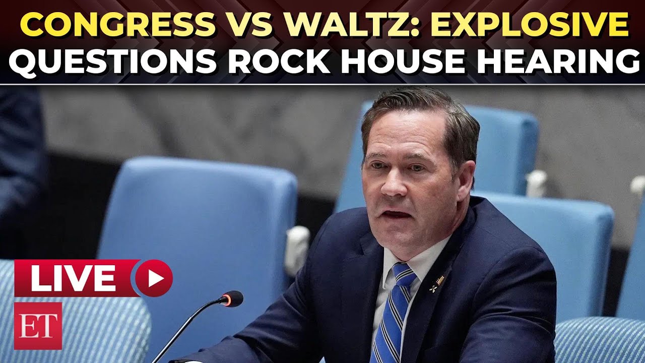 Mike Waltz LIVE | 'Was Iran an imminent threat?': US Ambassador to UN grilled by lawmakers