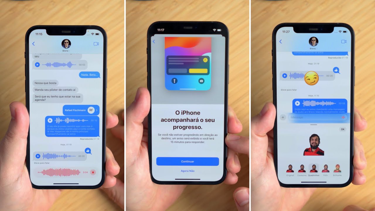 Tudo o que h&aacute; de novo pro iMessage no iOS 17!