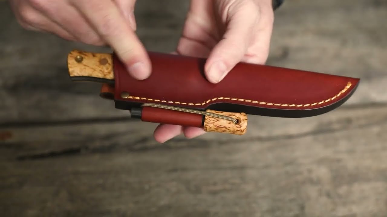 Casstr&ouml;m Lars F&auml;lt Knife with Fire Steel - Knife for your next wilderness trip