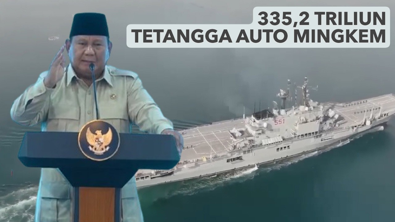 335,2 T!  Tetangga Auto Mingkem, Pak Prabowo 2026 Menyala