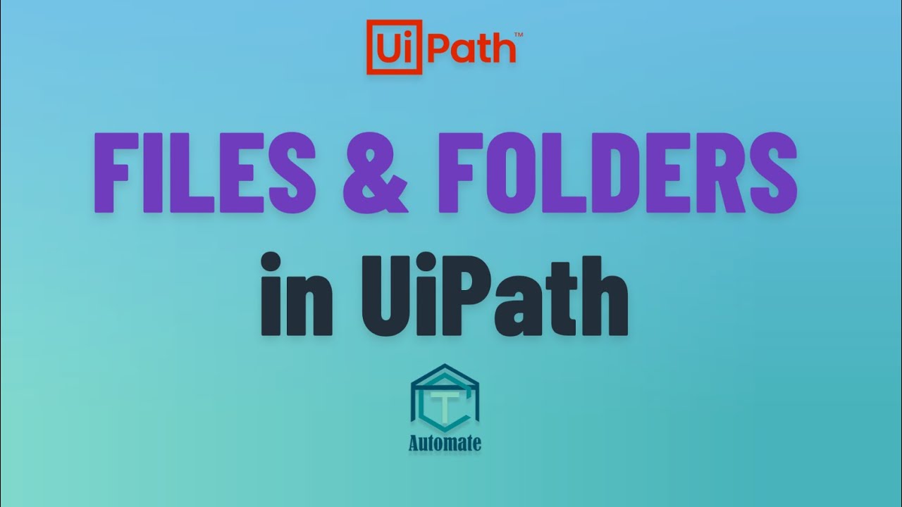 UiPath | Файлы и папки в UiPath | Получить файлы | Получить папки | Получить подпапки | Чтение те...