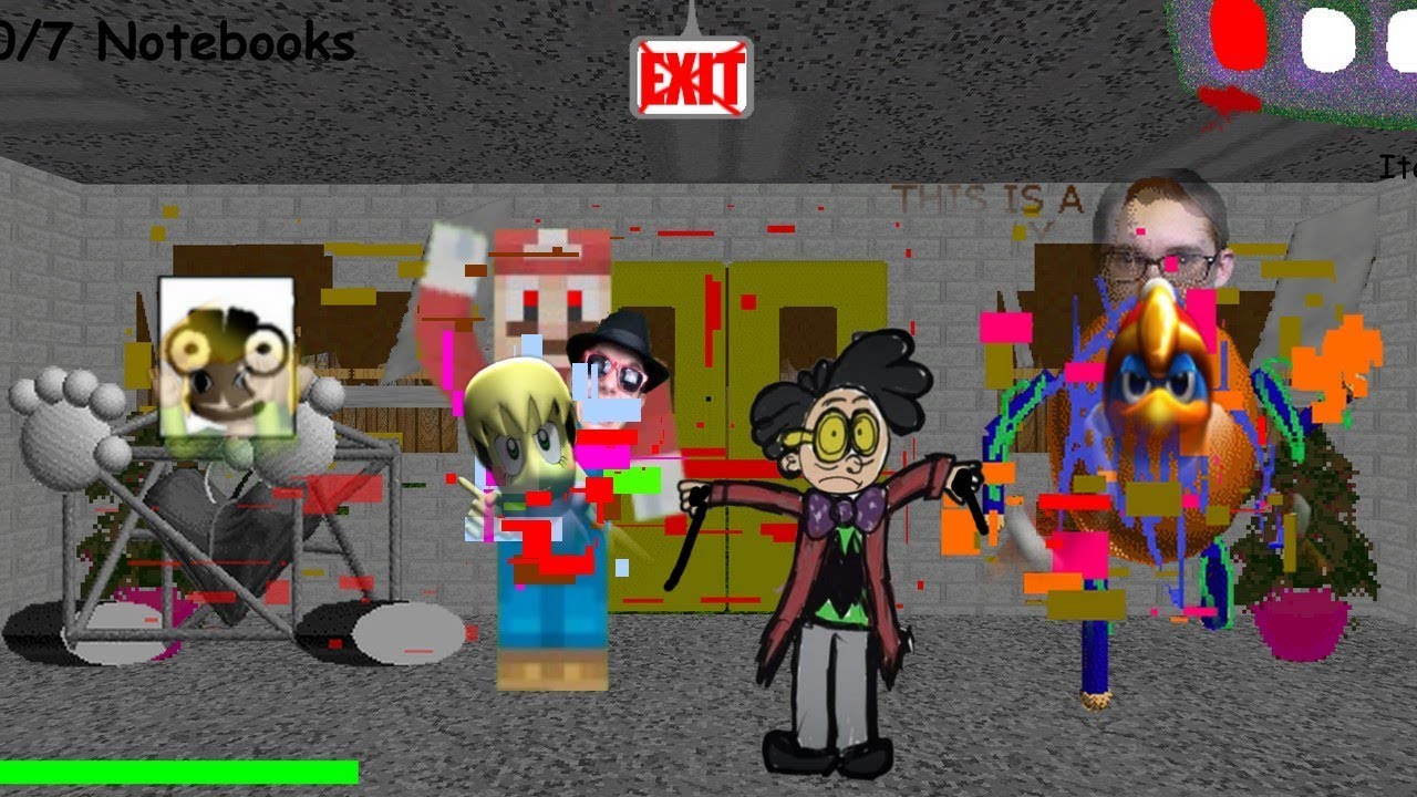 New update - Axl Basics in Creations And Destroyers (Baldi's Basics Mod)