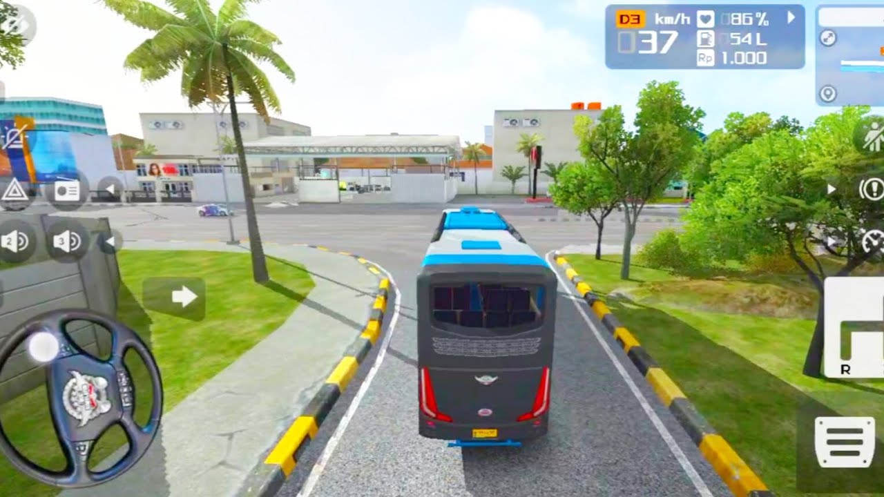 Bus simulator indonesia game 🎮🎯 offroad gaming up79 on road 🛣️ 