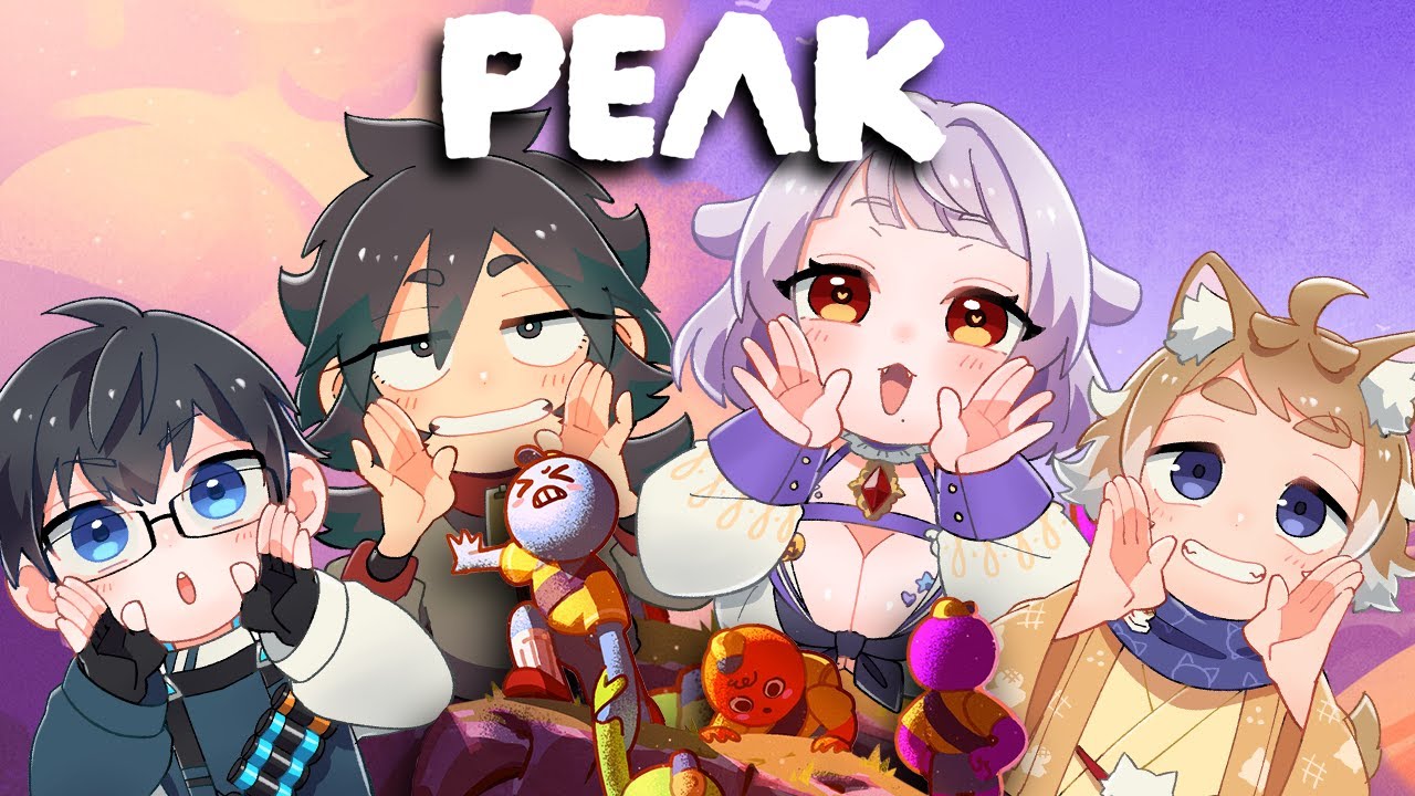 【#peak  】うにもちで登山！協力すれば楽勝だよね！【#男性vtuber / #戌衣もち】