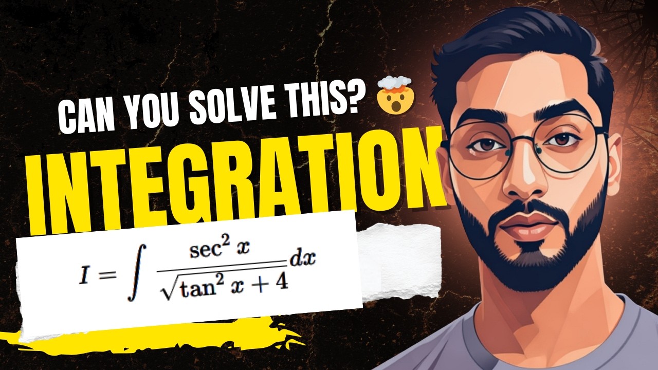 Calculus Challenge: Integrate (sec&sup2; x / &radic;(tan&sup2; x + 4)) dx | Class 12 Maths Integration