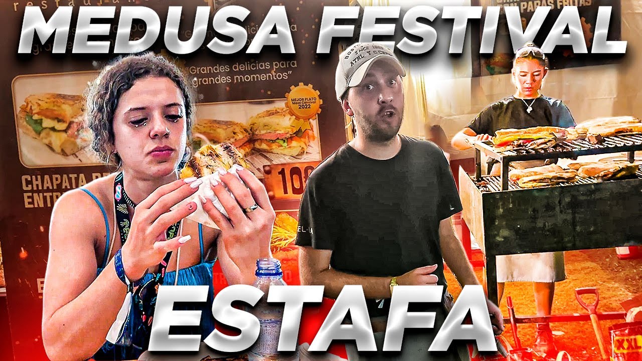Nos ESTAFAN COMIENDO en el MEDUSA FESTIVAL