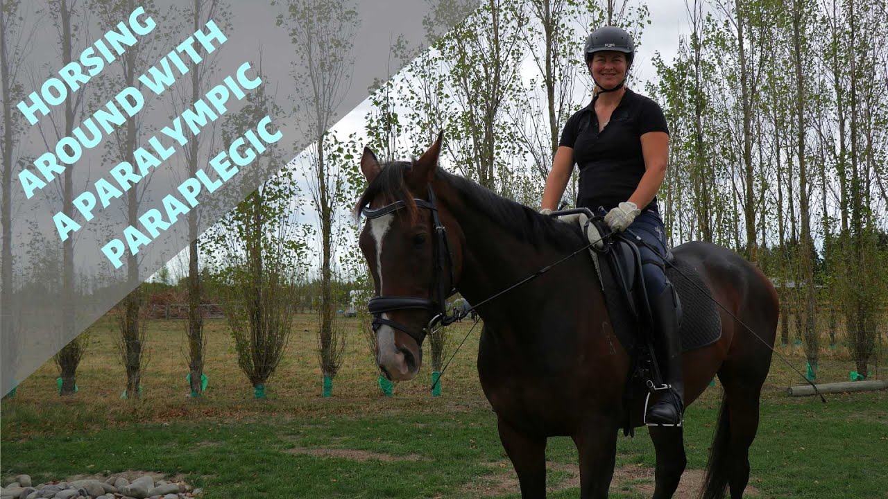 PARAPLEGIC RIDING A HORSE - Wheelie Good Tips Ep #36