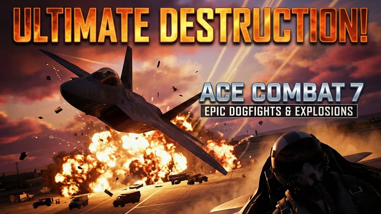 ACE COMBAT™7  SKIES UNKNOWN  Ultimate Destruction!! | No Commentary Pure Gameplay