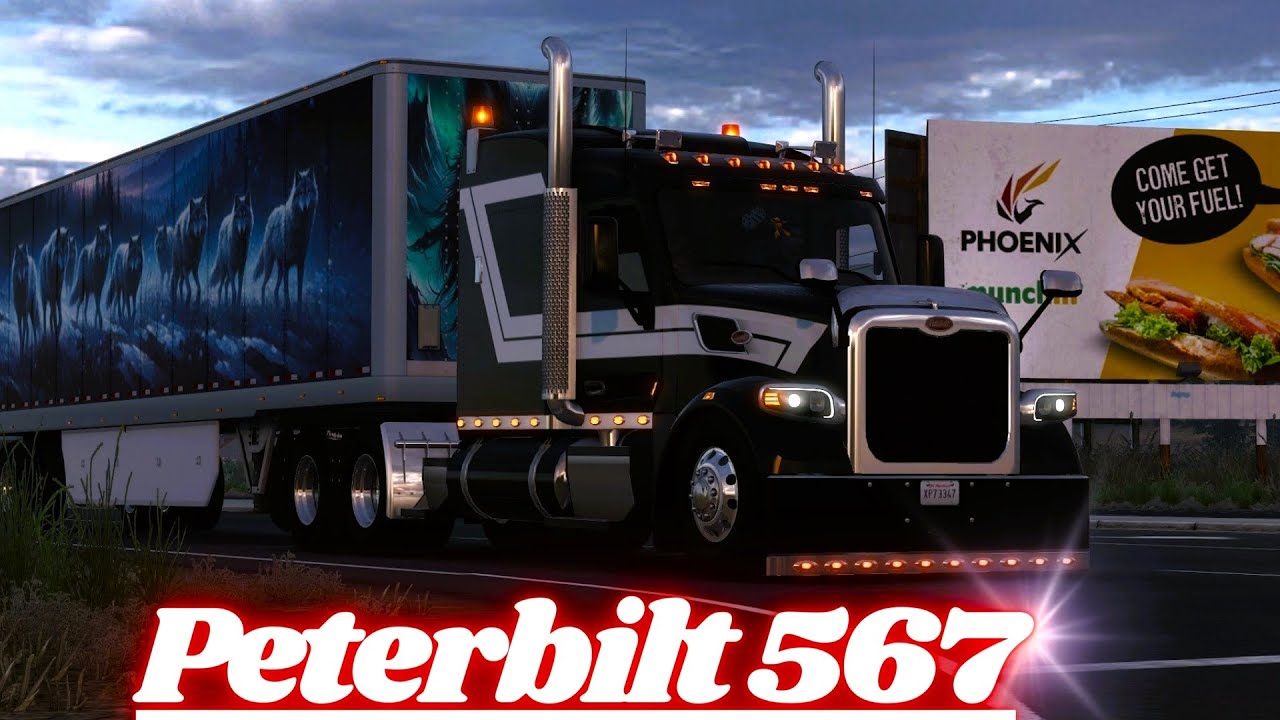 ATS Mods 1.50 | Peterbilt 567 v 1.50 | American Truck Simulator