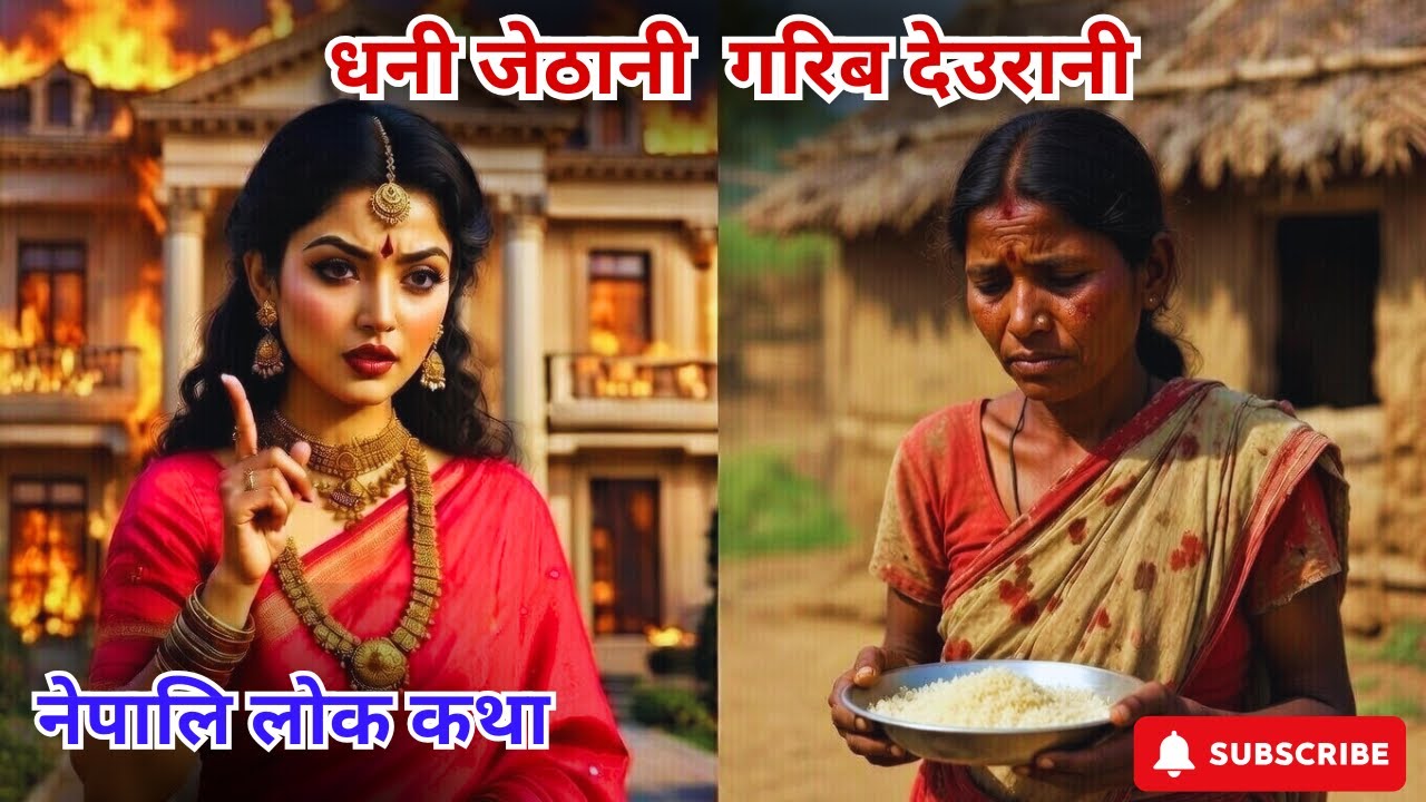 धनी जेठानी र गरिब देउरानी। Pidit deurani । Nepali katha | Nepali Lok Katha #nepalilokkatha