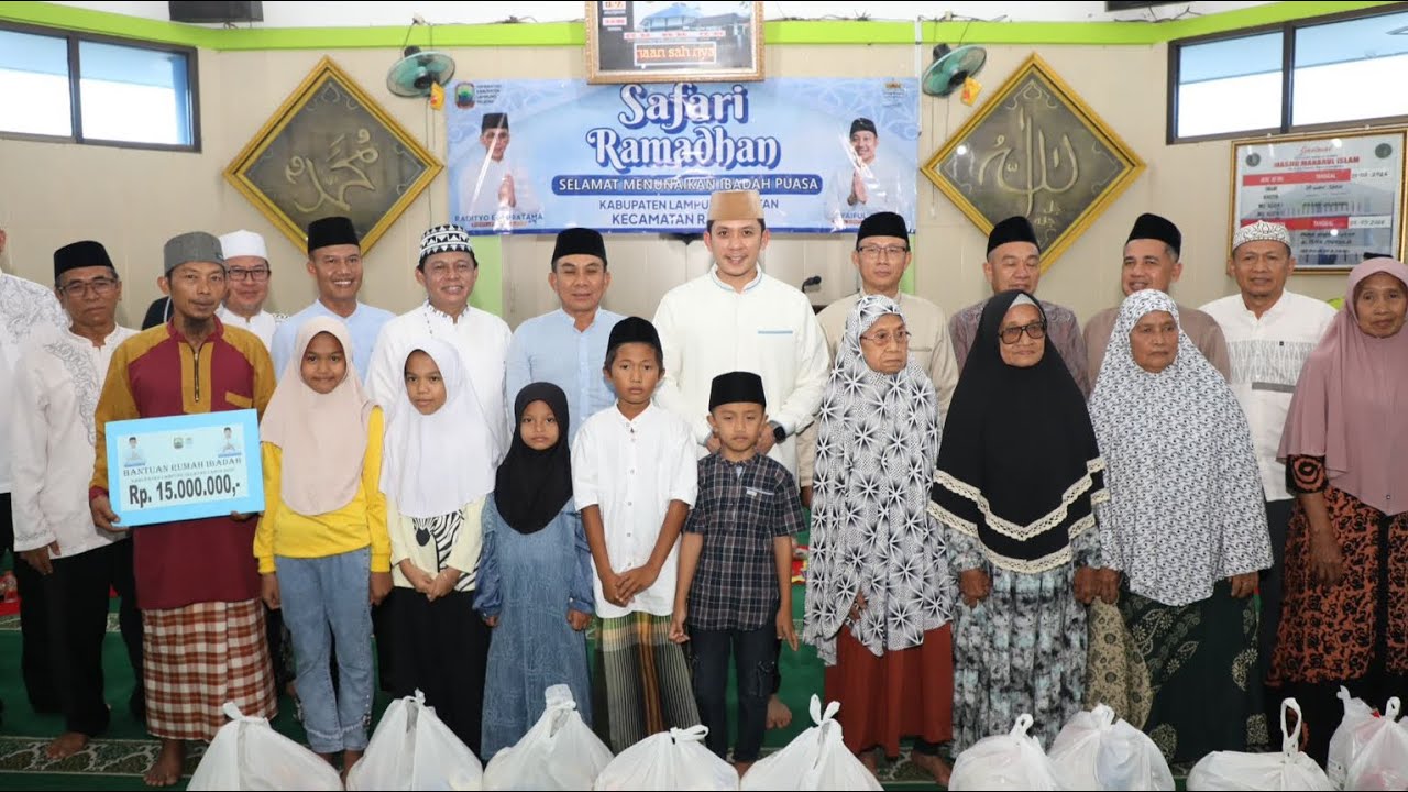 Tak Hanya Safari Ramadhan,Bupati Egi Lantik 3 Pejabat Eselon II  di Kecamatan Rajabasa