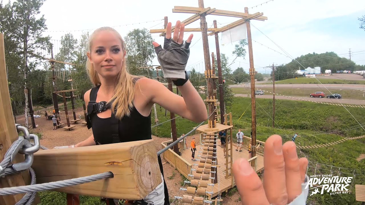 Experience the North Shore Adventure Park - Ropes Course and Ziplines in Silver Bay, MN