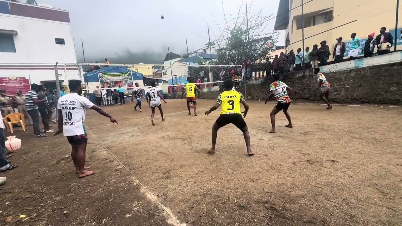 Set-1🔥 /Kodaikanal Match❤️‍🔥Kovilpatti vs Perumalmalai 💥 #volleyball #youtubevideo#sports