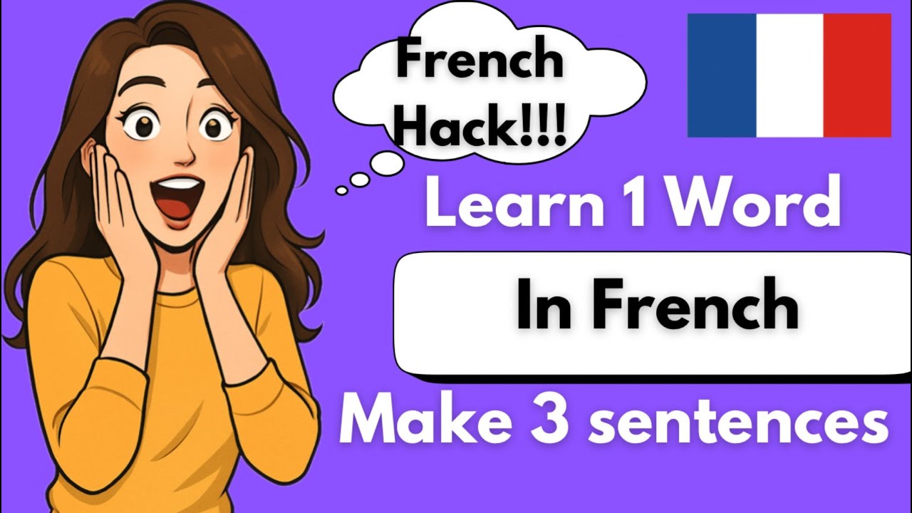 Learn French Vocabulary in 1 Hour and Build your Speaking!🚀 (Part4)