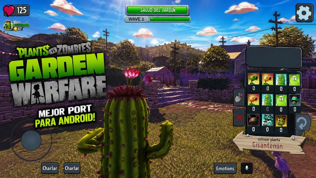 THE BEST GARDEN WARFARE PORT for ANDROID! 🌱🧟 | Plants vs. Zombies Garden Warfare