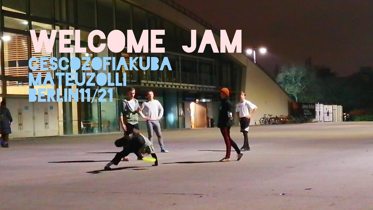 Freestyle Frisbee Berlin - Welcome Jam, Autumn Hat (with Cesco, Zosia, Kuba, Mateusz)