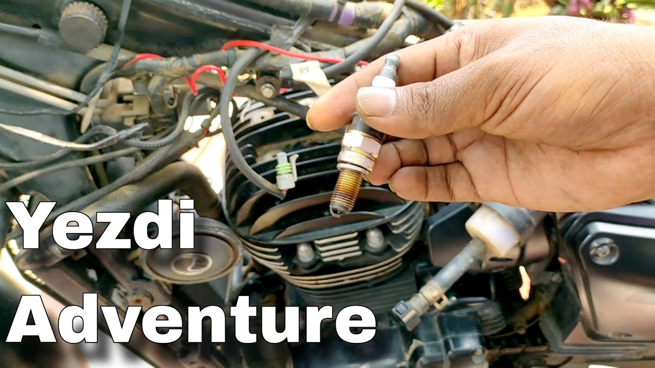 How to Remove Yezdi Adventure Spark Plug | Step-by-Step Guide Using Stock Tools