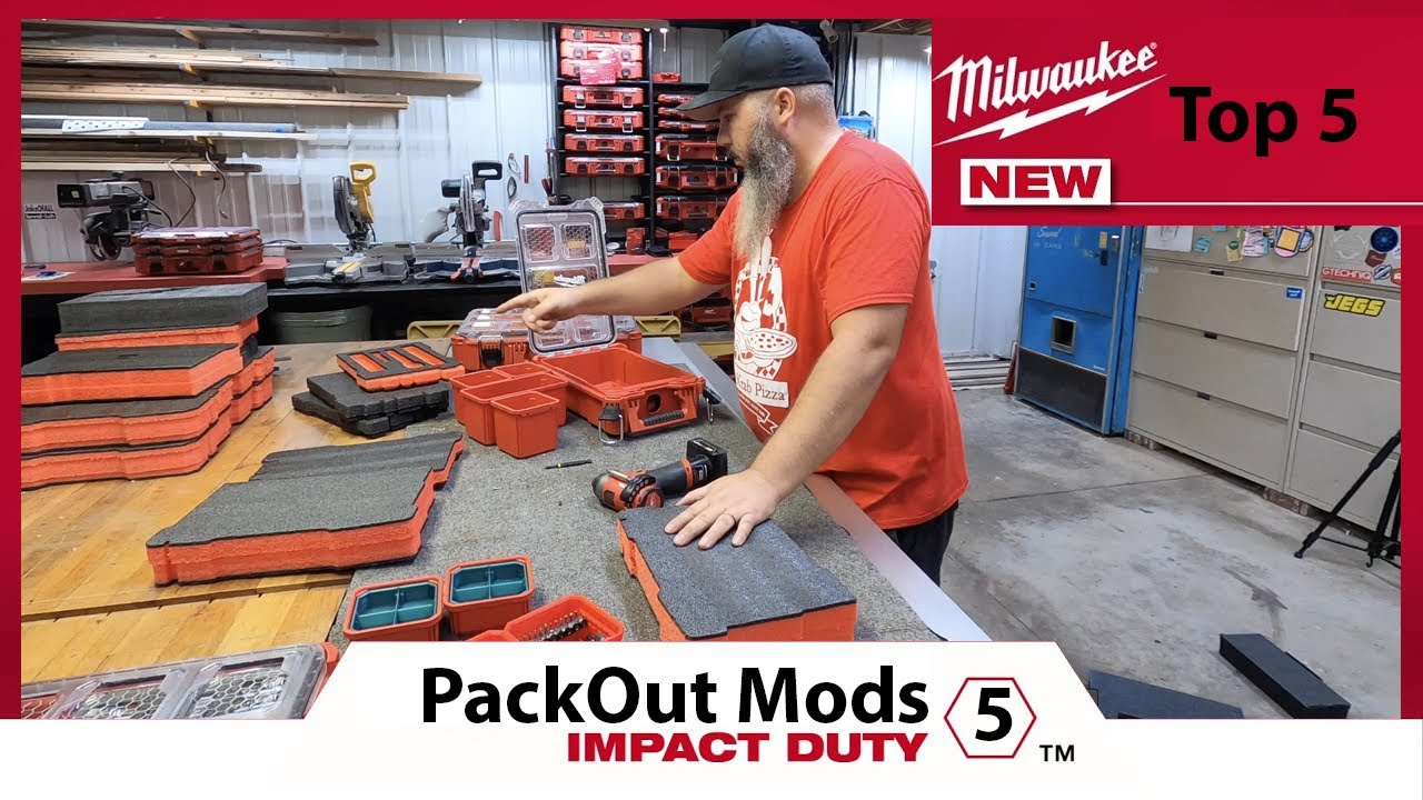 Пять самых необходимых вещей для системы Milwaukee Tools Packout System (Моды и хаки)