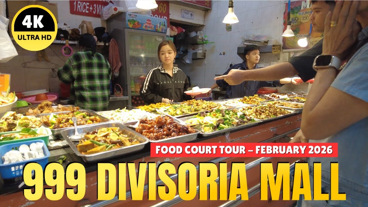 [4K] 999 Shopping Mall Food Court Tour – February 2026!