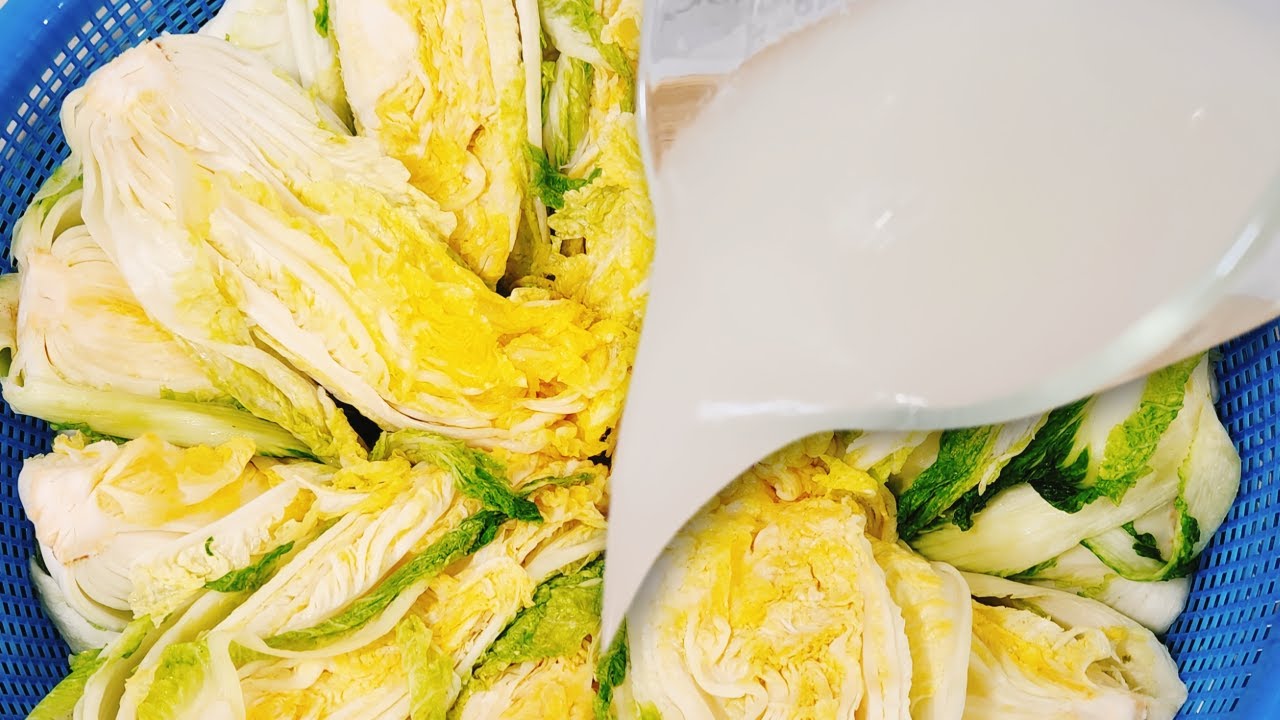 💚제발 백김치 국물 만들지 마세요 이것 넣어 아삭 톡 쏘는 맛! 맛있어요