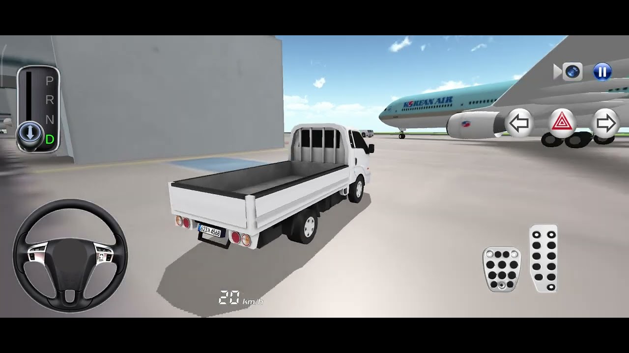 Kia Pickup Car  In Korean Airport 3D Driving Class New IOS Car gameplay 4k
