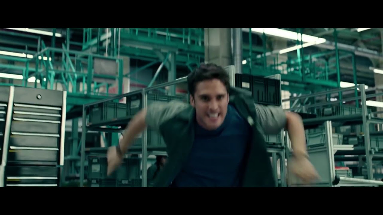 Terminator   Dark Fate   Grace vs Rev 9 Factory Fight Scene