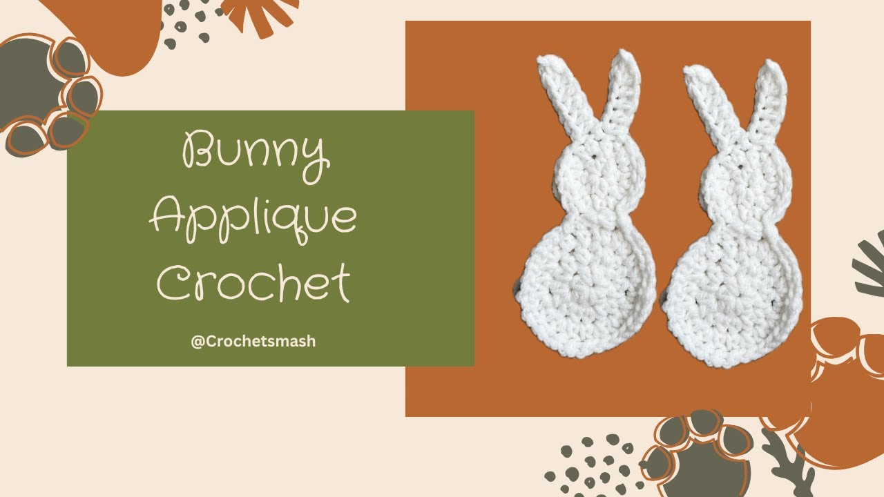 Make a Bunny applique in minutes !– Perfect for Beginners